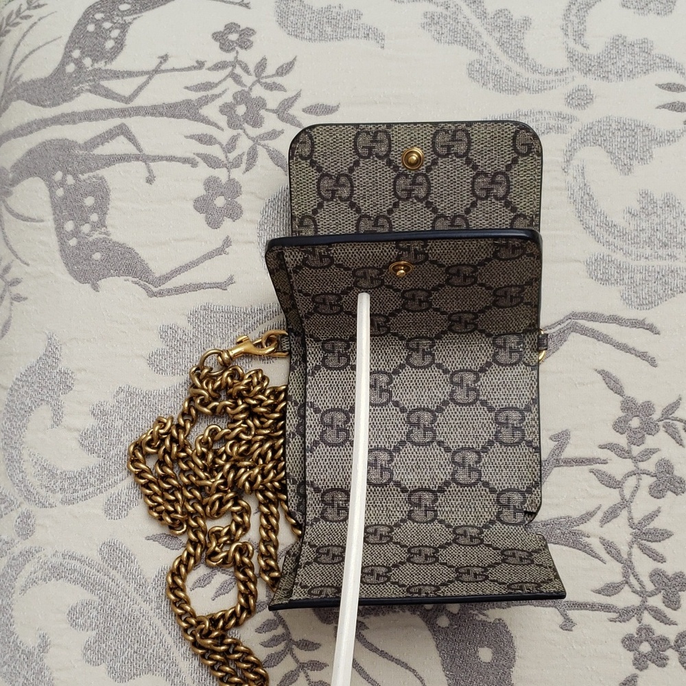 GUCCI X BALENCIAGA GG WEB SUPREME HACKER PROJECT WALLET ON CHAIN WOC - Picture 10 of 14